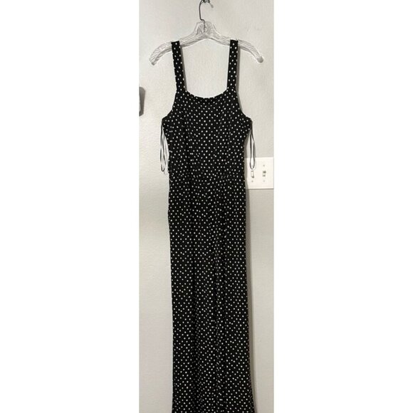 Kaileigh Black & White Polka Dot Jumpsuit -‎ XS - LIKE NEW - Picture 2 of 6